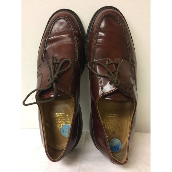 BARKER  MEN DRESS SHOES BROWN  MADE IN ENGLAND SIZE US 10.5 - Picture 8 of 10